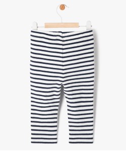Legging en maille imprimée et texturée bébé garçon